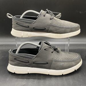 speedo mens port lightweight loafer size 10 grey casual comfort water